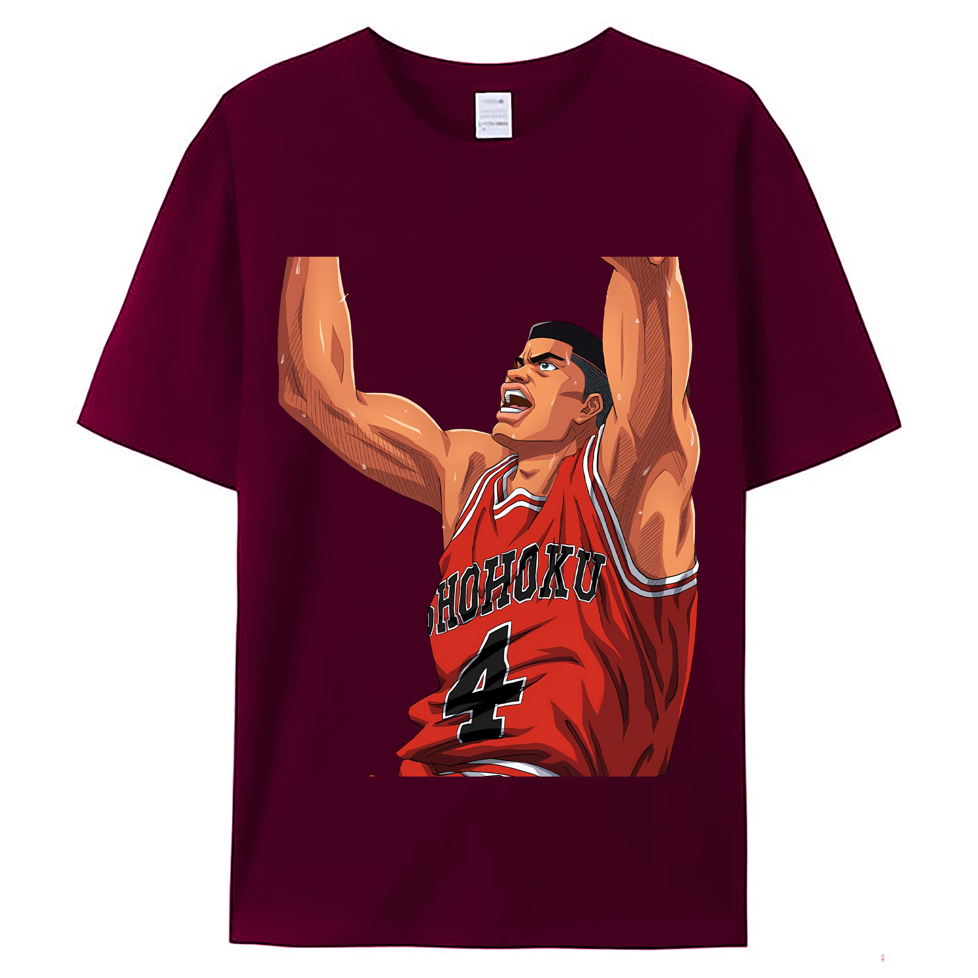 （画像用） SLAM DUNK／スラムダンク レディースカジュアルプリントTシャツ（綿100％）